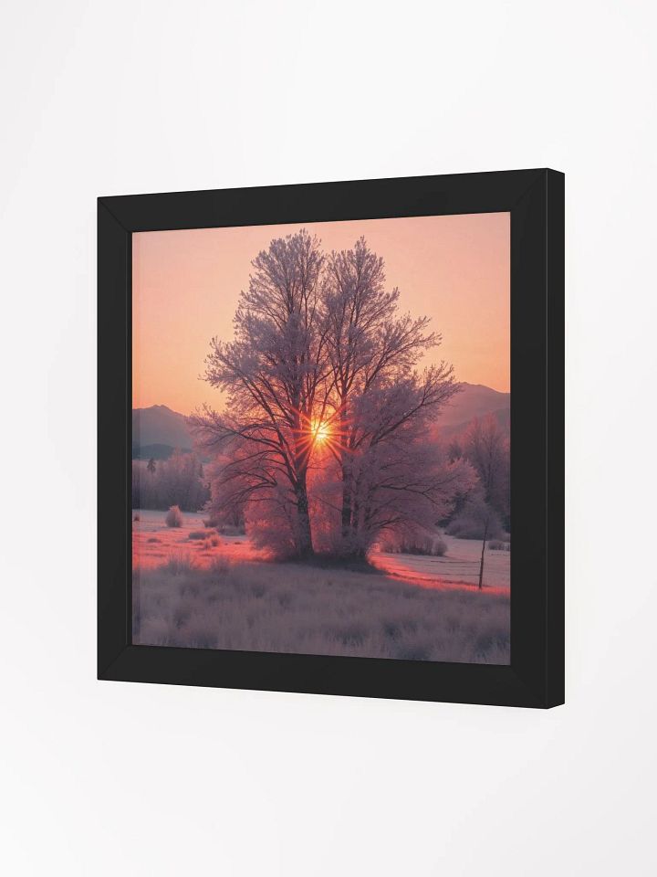 Frosty Sunrise Framed Print product image (13)