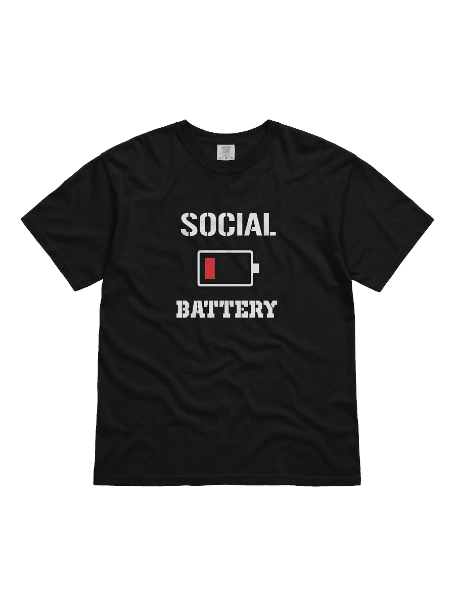 SOCIAL BATTERY TEE product image (1)