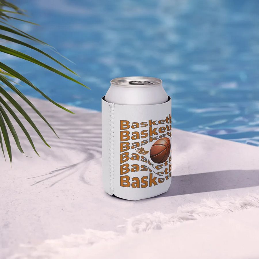 Swirl Basketball Can Cooler product image (7)