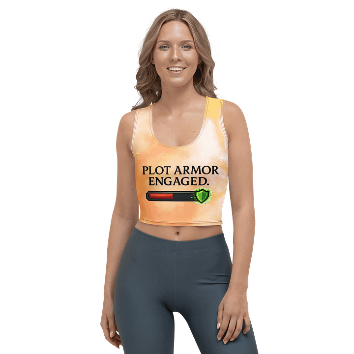 Sunset Dreams All-Over Crop Top product image (1)