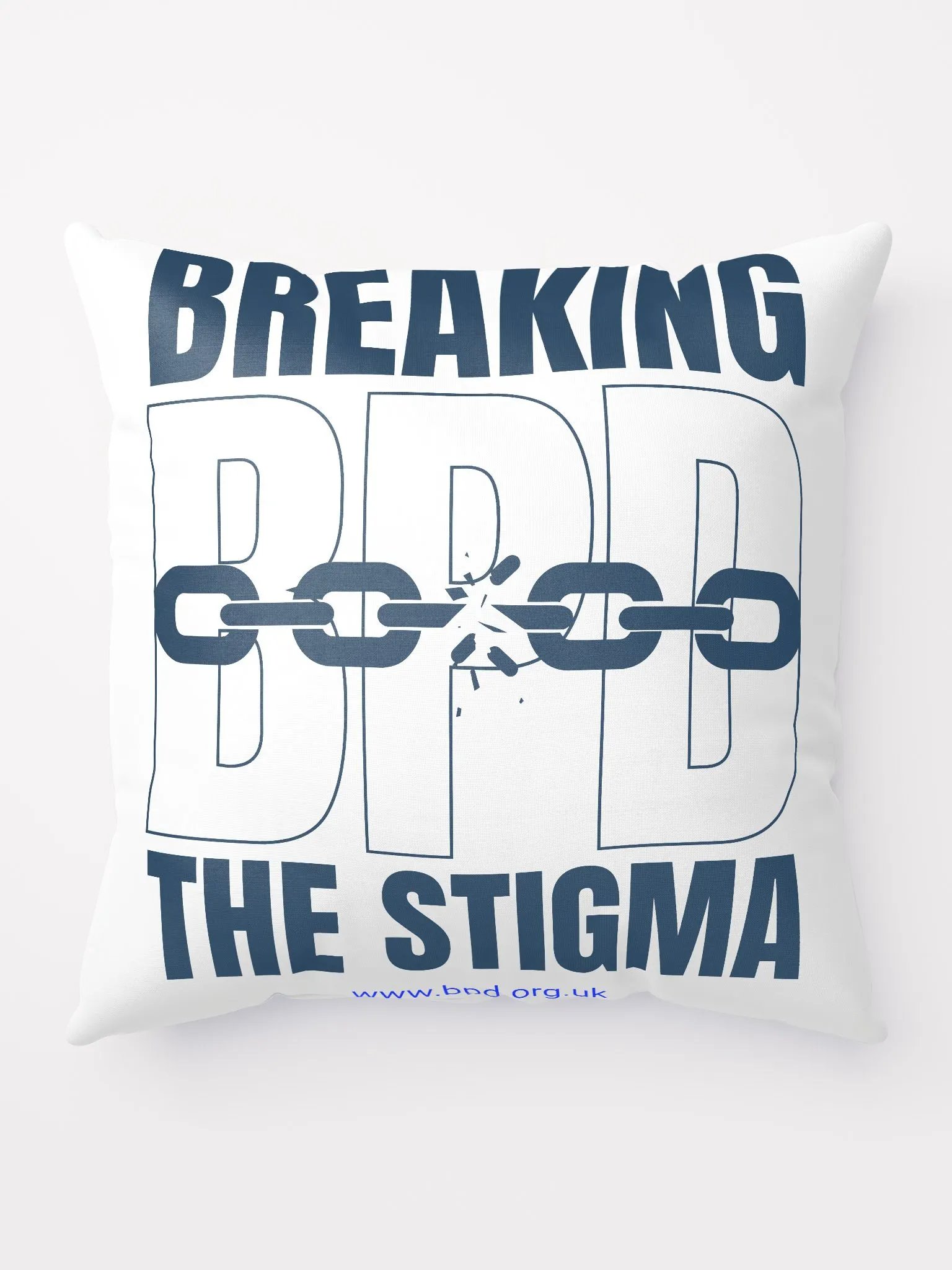 BREAKING THE STIGMA: BPD AWARENESS PILLOW product image (1)