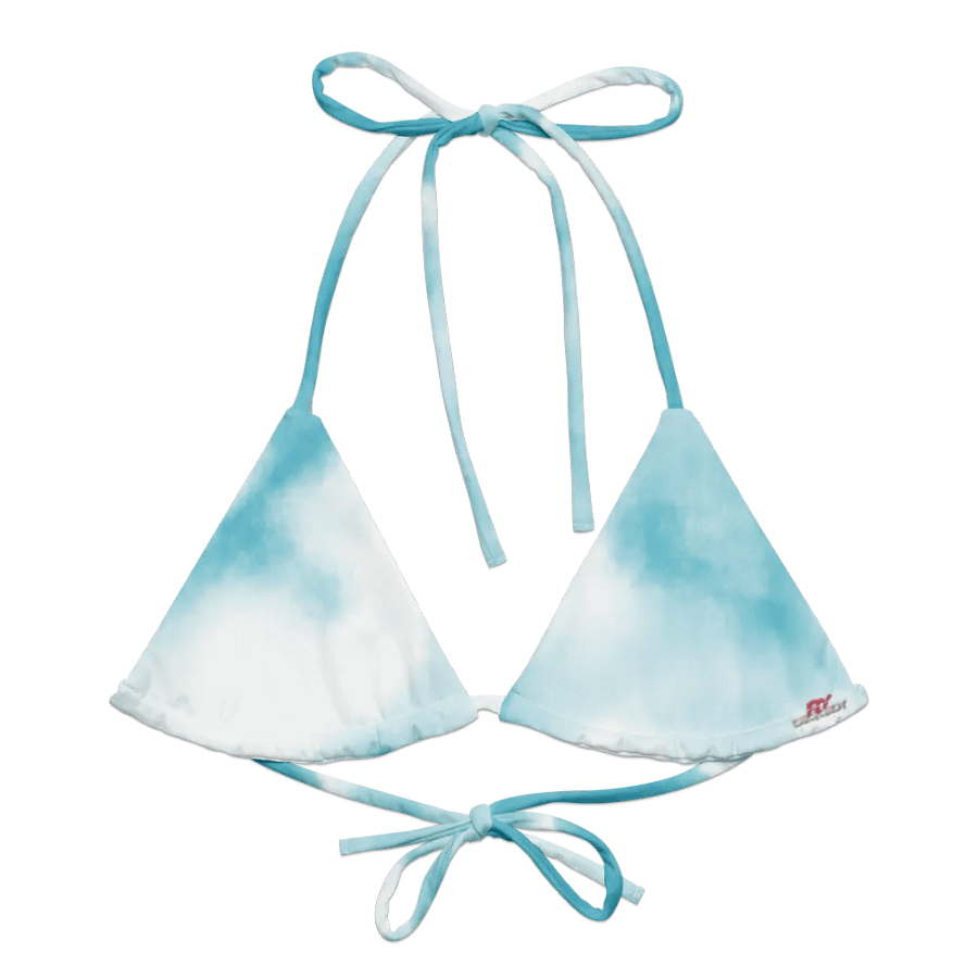 Fly Diiqqiidy Ladies Recycled Padded Sky String Bikini Top product image (3)