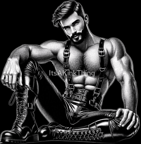 Gay Gods - Oh Boy! Leather Bar Pride Berlin Graphic Design product image (1)
