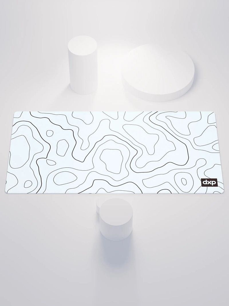 Topography Mouse Pad | White