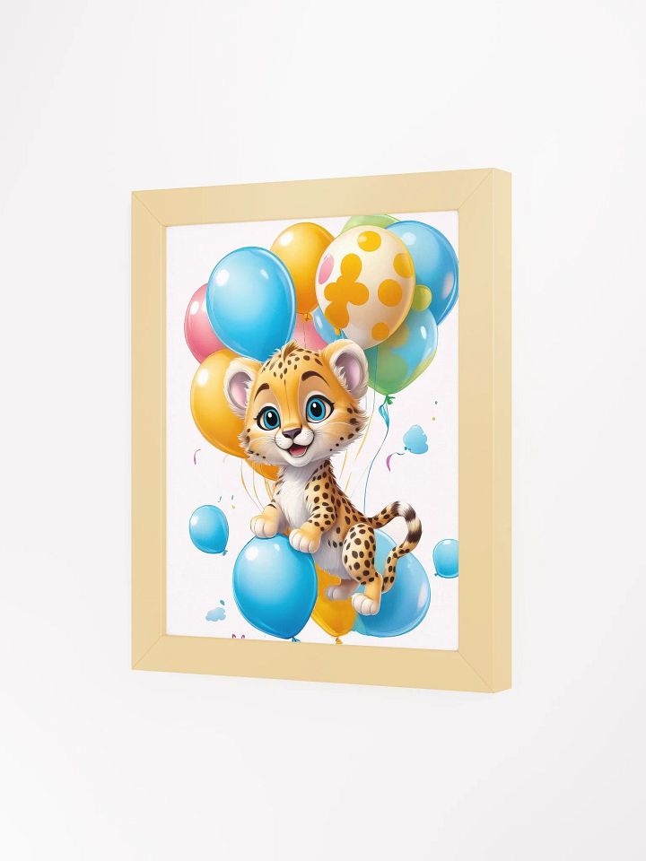 Cheetah Cub - Nursery Wall Art - Framed product image (2)
