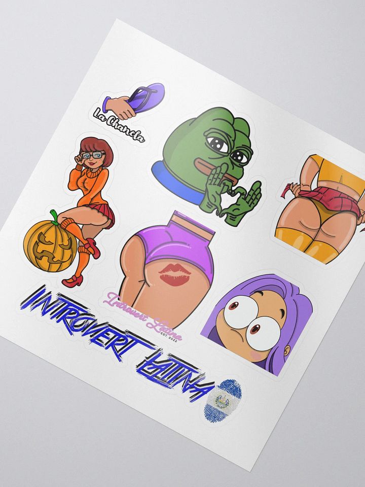 Introvert Latina Favorite Stickers product image (2)