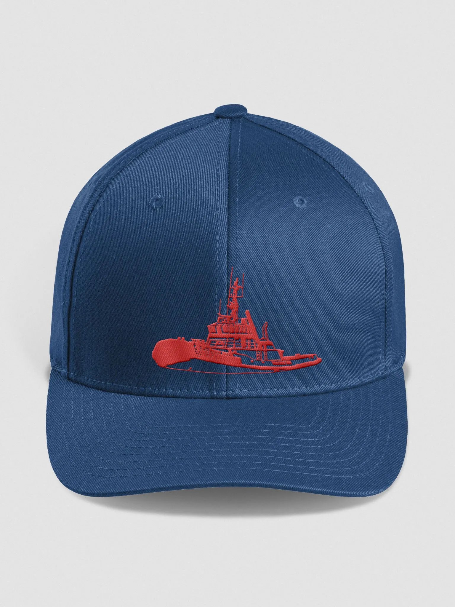 Red Marco tug Fitted Flexfit Cap product image (8)