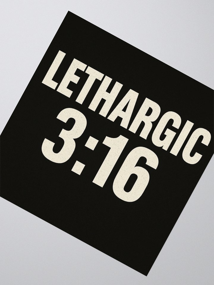 Lethargic (V2) "Stunning Sticker" product image (3)