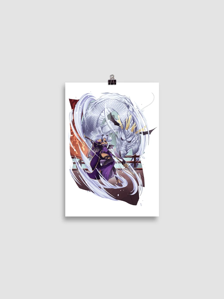 Dragon Queen Koko Anime Style Matte Paper Poster product image (1)