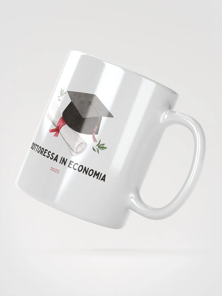 Tazza regalo laureata in economia 2025 product image (2)