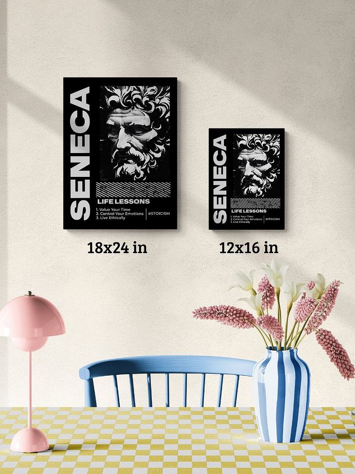 Seneca Life Lessons Matte Paper Poster product image (2)