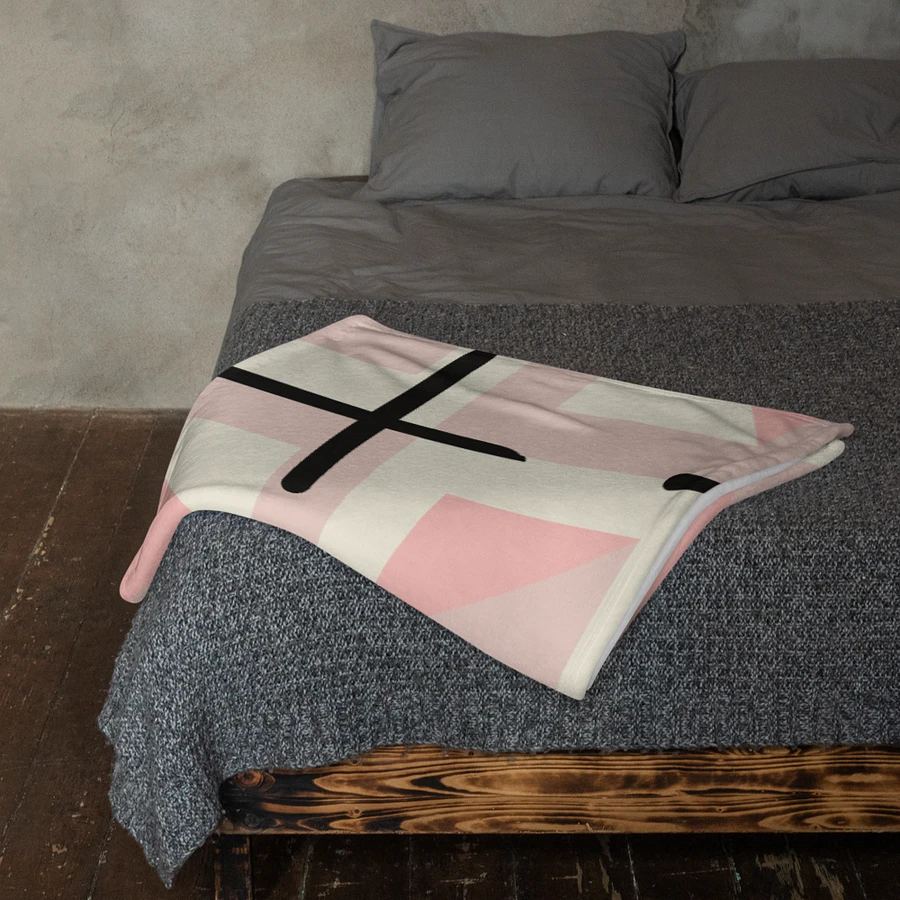 Pink Cross Quilted Patterned Blanket product image (13)