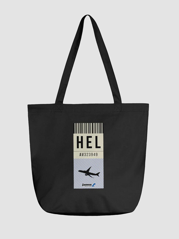 Helsinki (HEL) Stylish Luggage Tag Tote Bag product image (1)