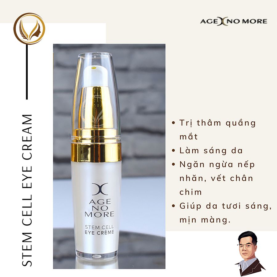 Kem dưỡng phục hồi da vùng mắt Age No More Stem Cell Eye Creme 10ml product image (3)