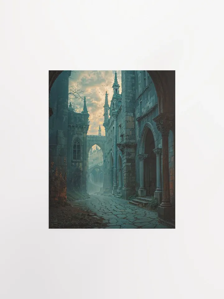 Gothic Cityscape Poster product image (1)