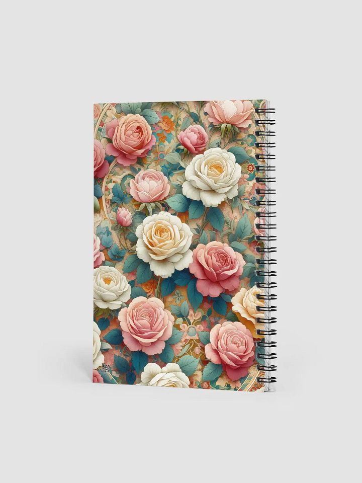 Royal Floral Spiral Notebook product image (2)