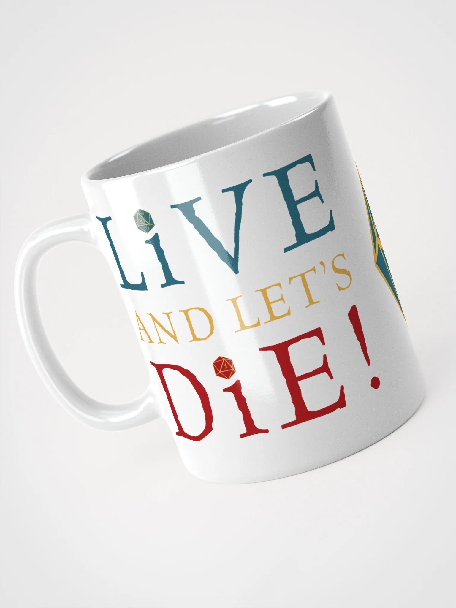 Live and Let's Die Logo Mug product image (4)