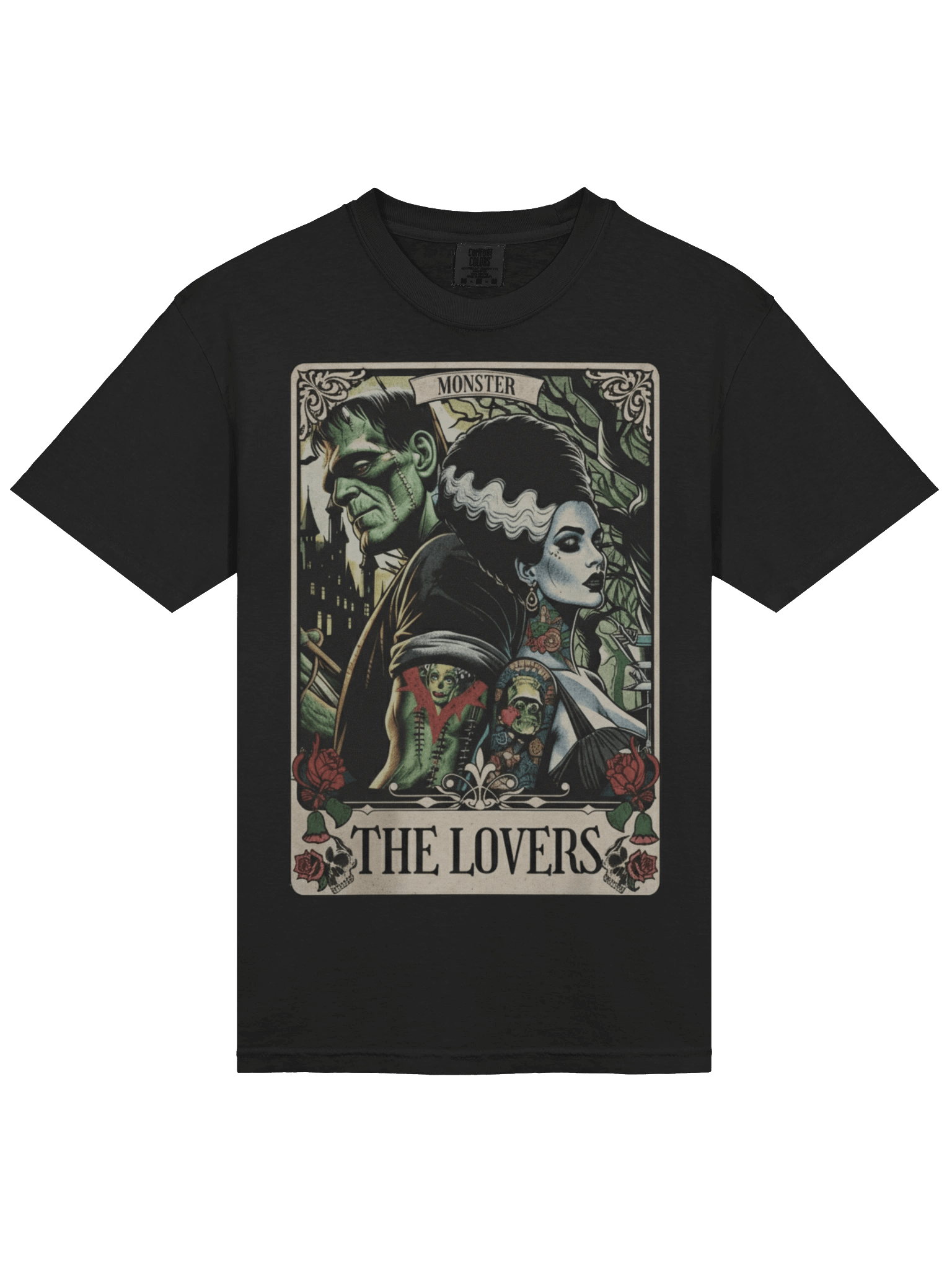 The Monster Frankenstein And Bride The Lovers Tarot Card product image (3)
