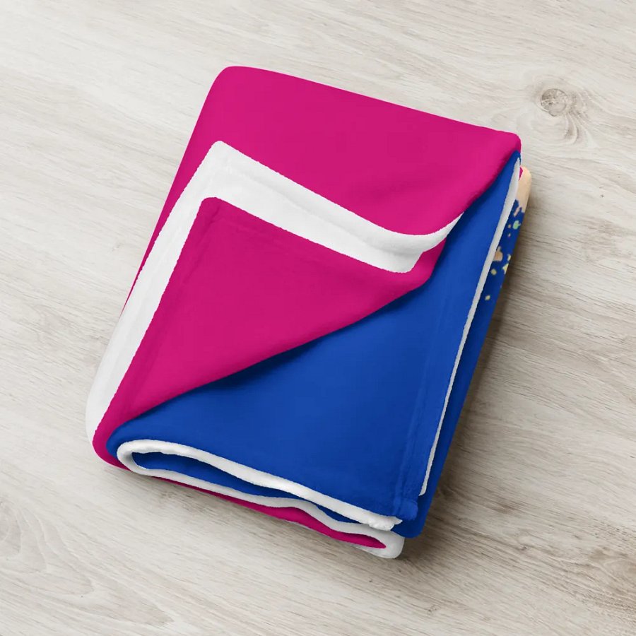 Bisexual Pride Fox Blanket (2023) product image (6)