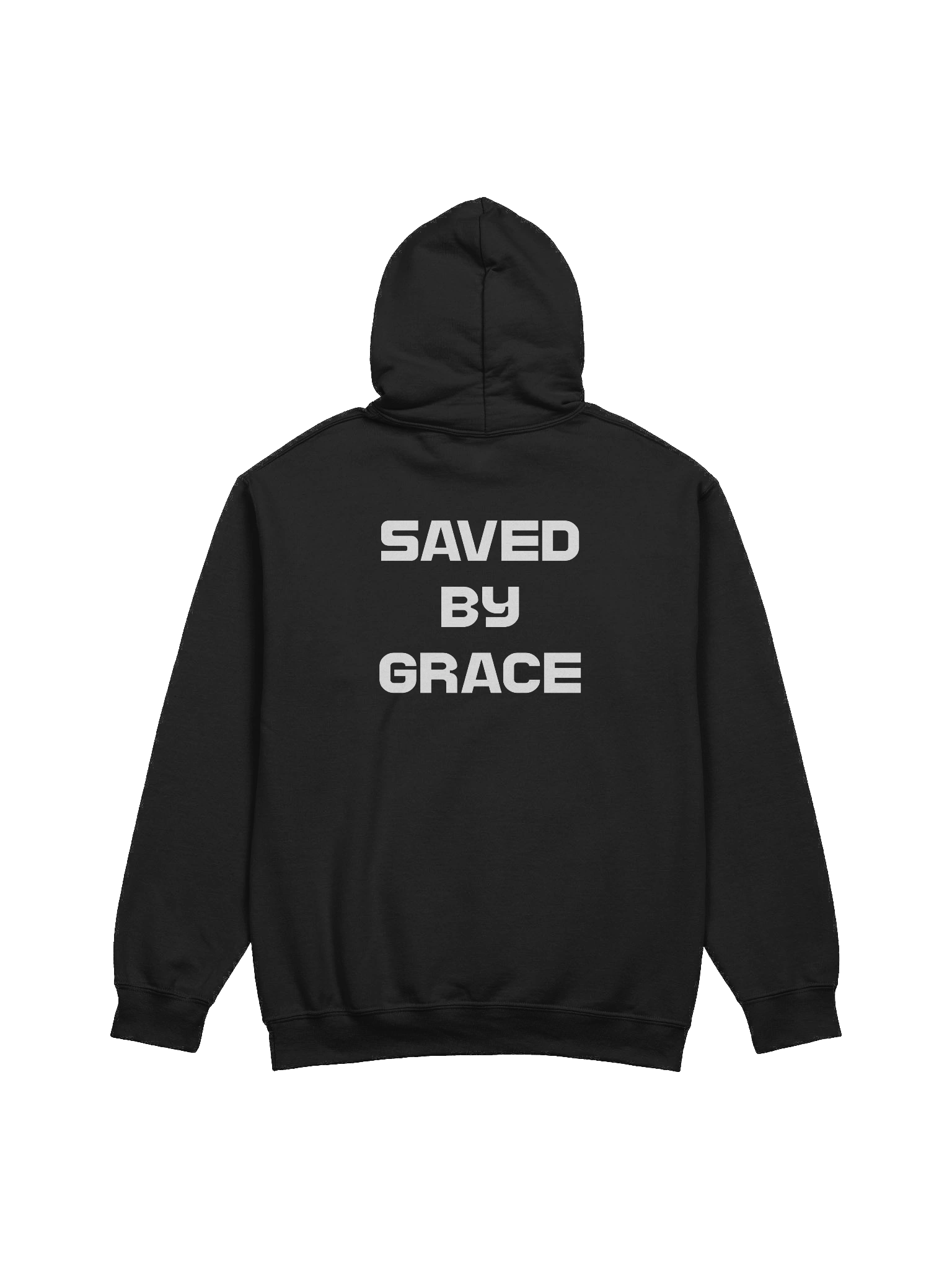 YHWH Bold Faith Hoodie - "Saved by Grace" product image (3)