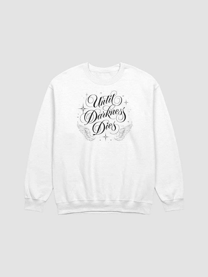 Until Darkness Dies (wings design) Gildan Classic Crewneck Sweatshirt product image (17)