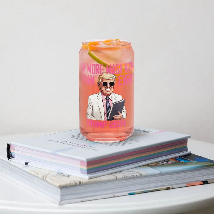 MAGA- Trump 2024 Can-Shaped Glass product image (1)