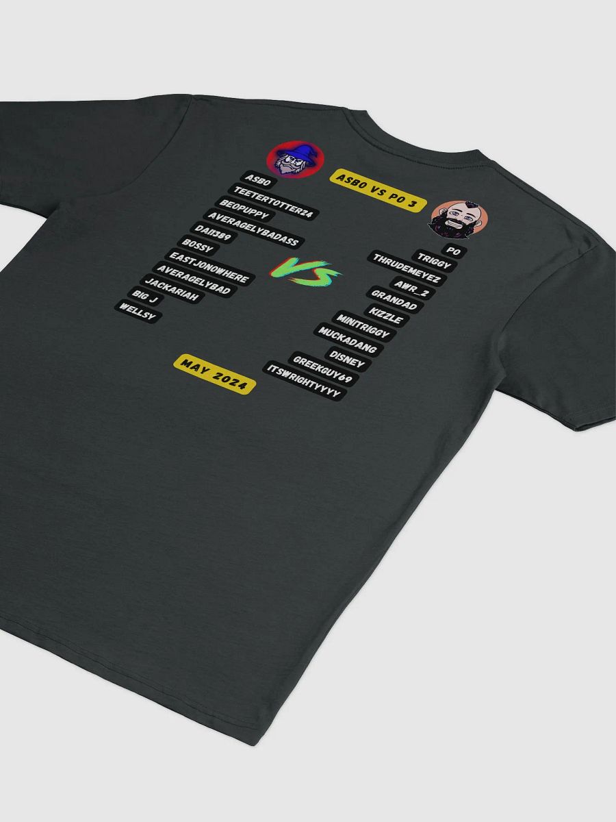 Asbo Vs Po 3 'Which Team are you?' Tee product image (4)