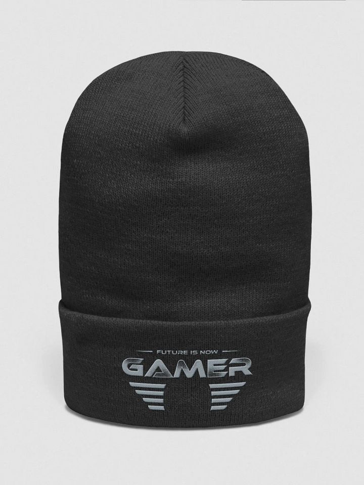 Gamer Wings Cuffed Beanie product image (3)