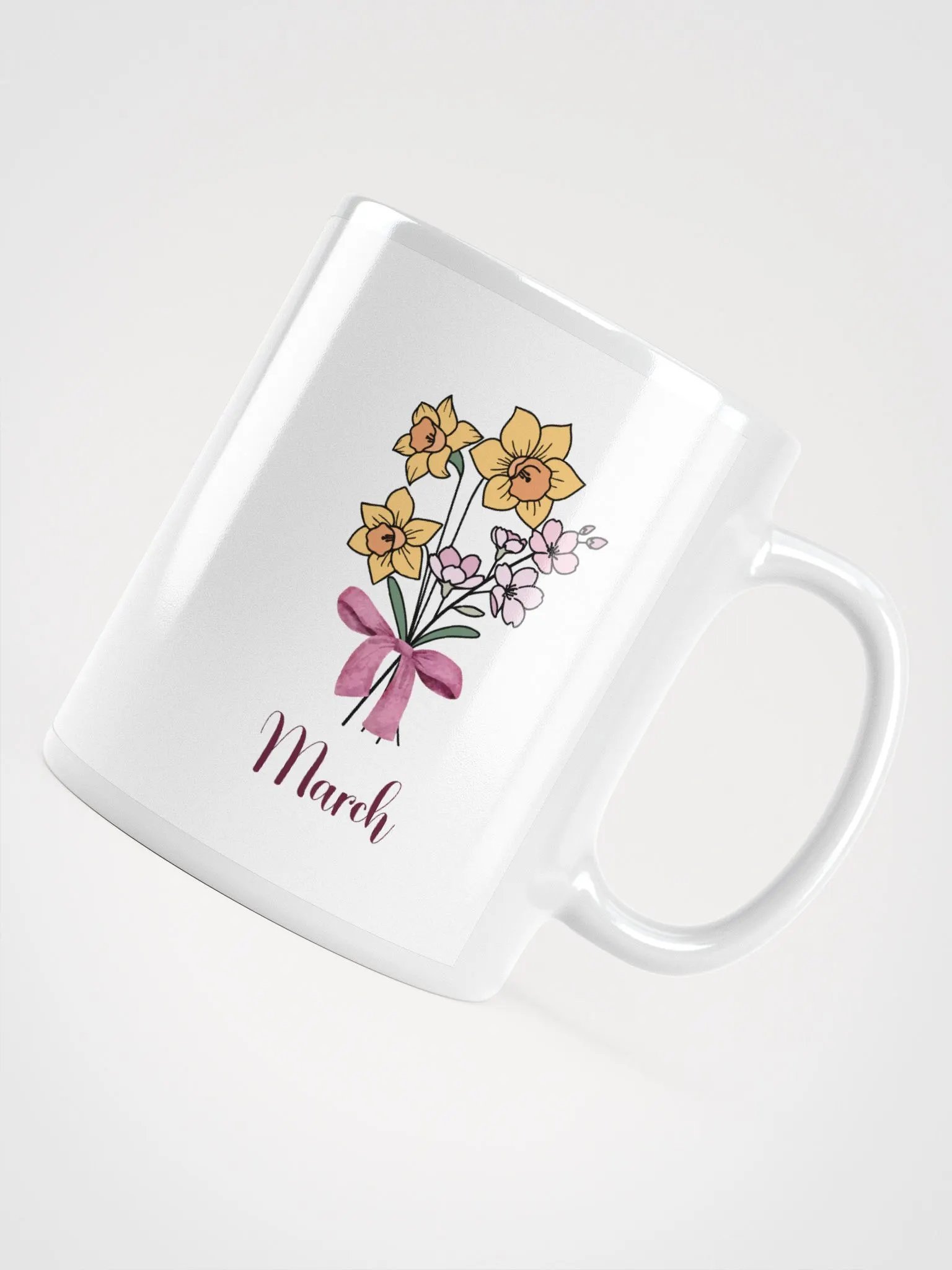March, Birthday Flower mug product image (7)