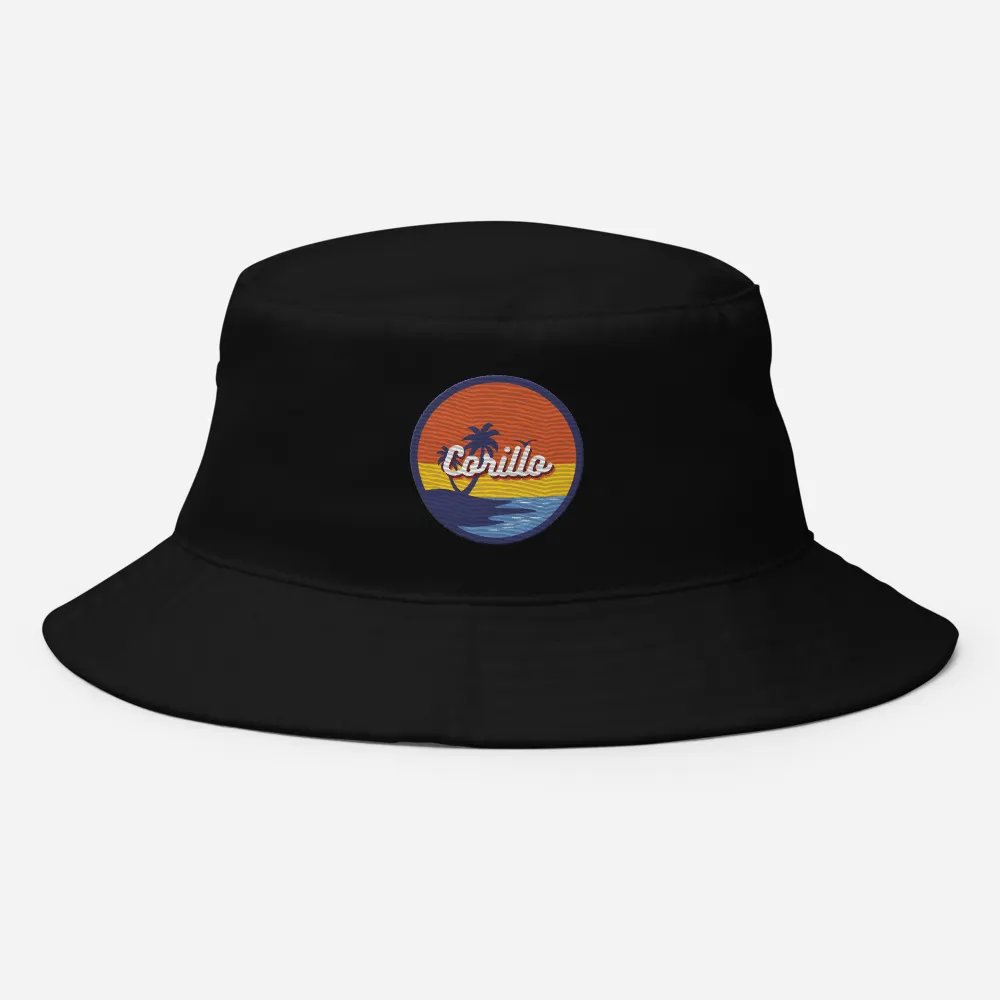 Summer Sunrise Embroided Bucket Hat product image (8)