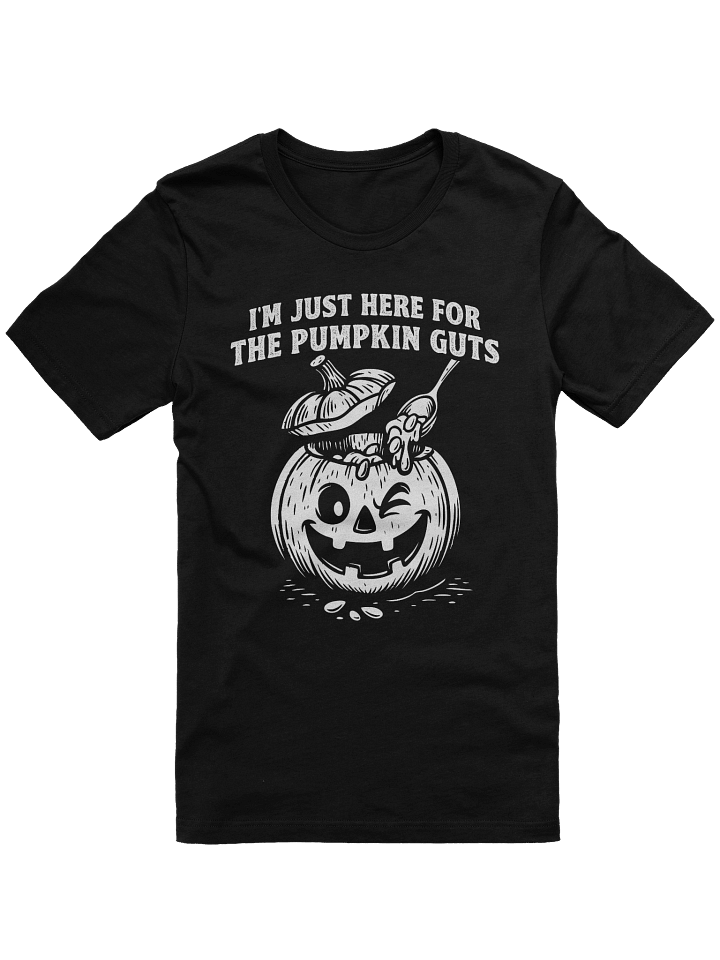 Funny Halloween Pumpkin Guts Dad Joke T-Shirt product image (1)
