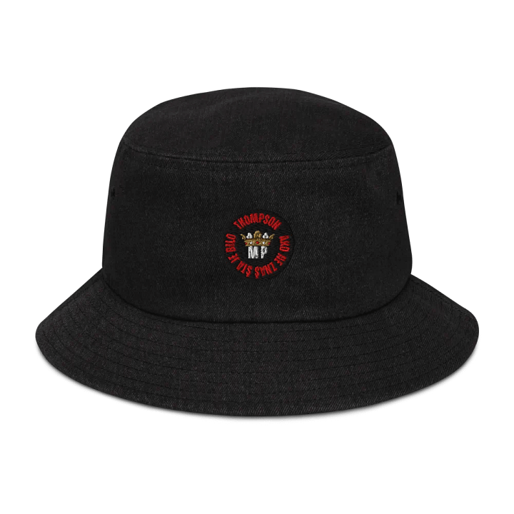 Denim Bucket Hat Ako Ne Znaš Šta Je Bilo product image (1)
