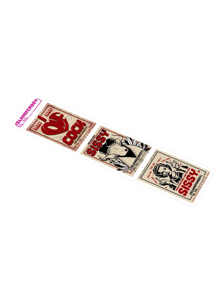 ISLANDFEMBOY : Sissy Sticker Pack : Femboy : Twink product image (2)