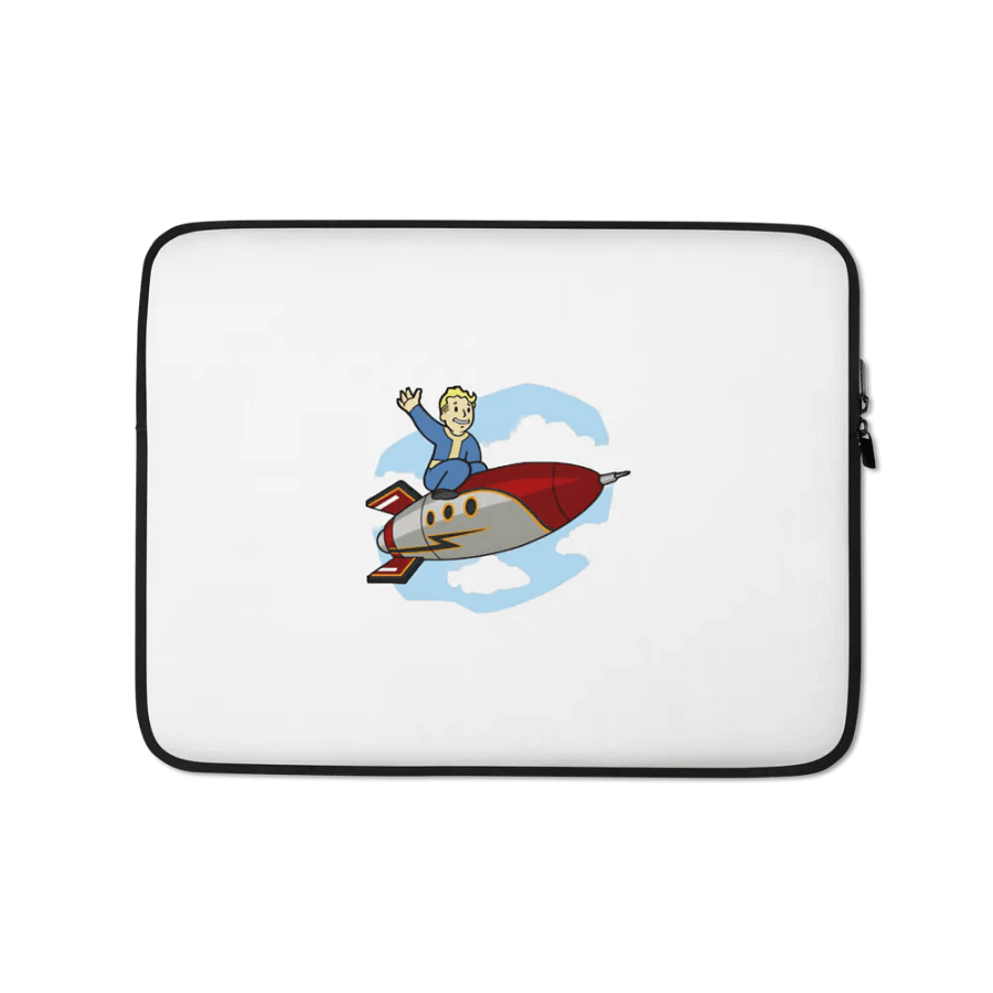 Fallout Red Rocket Vault Boy Notebook/Laptop Bag product image (1)
