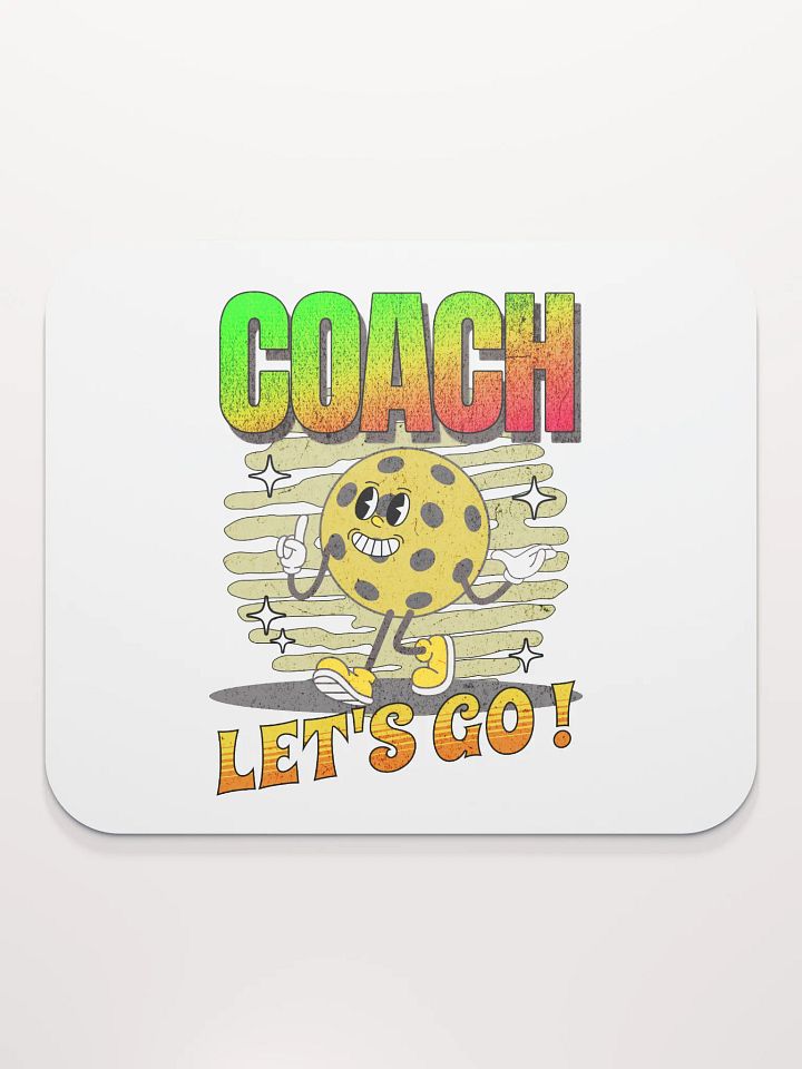 Coach Let's Go! Pickleball Mouse Pad product image (2)