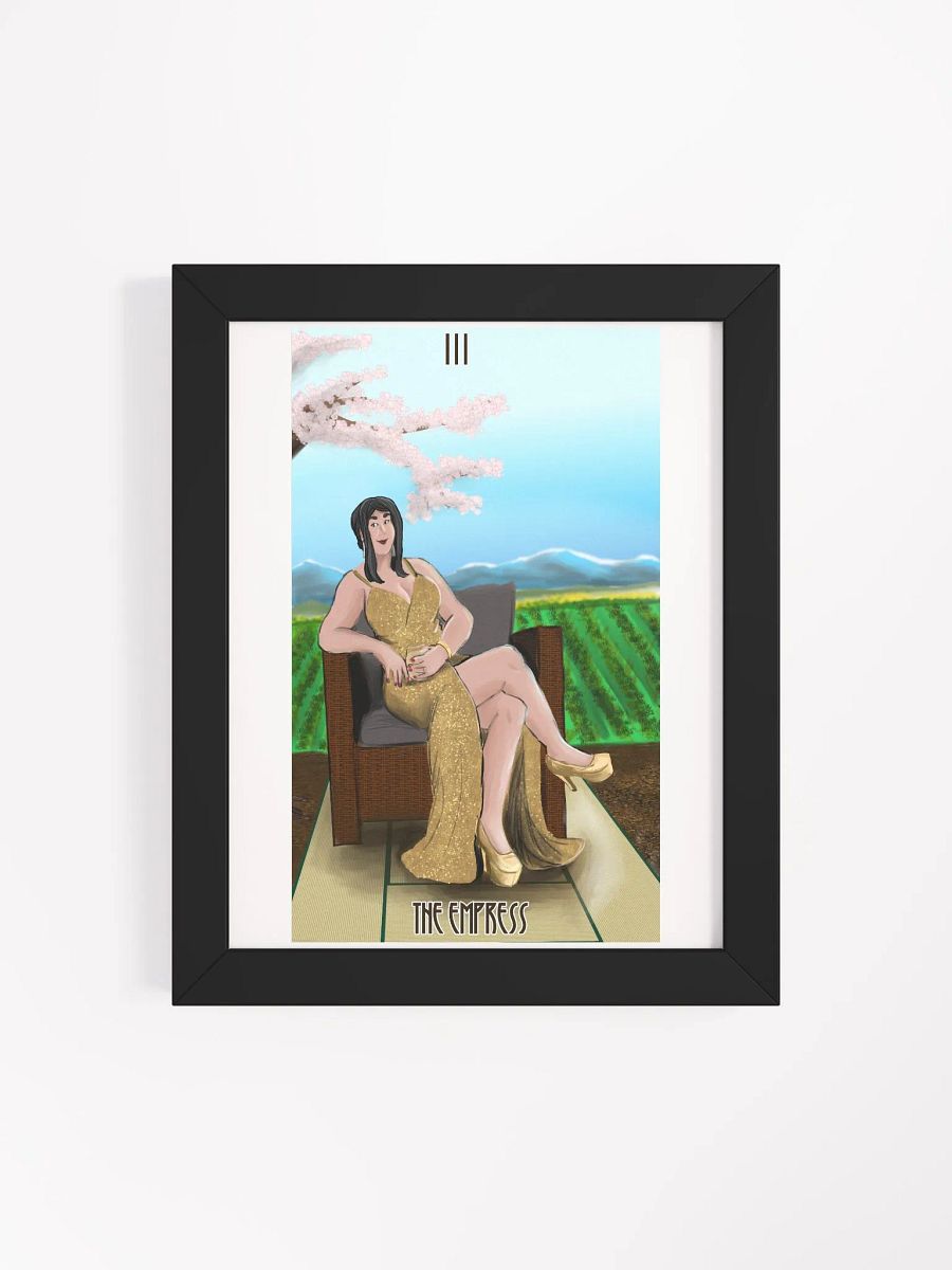 Isawa Tarot, Part 1: III - The Empress (framed poster) product image (41)