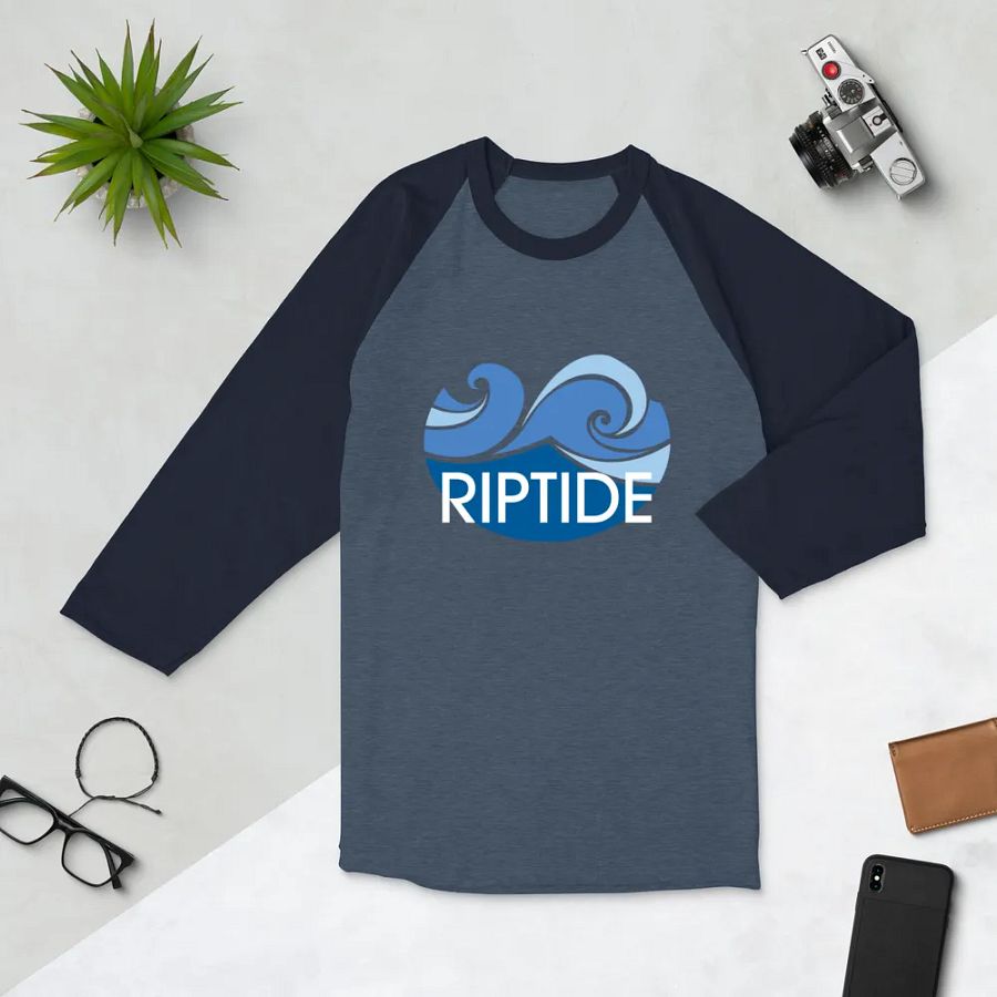 Riptide Dodgeball Club Raglan Tee product image (15)
