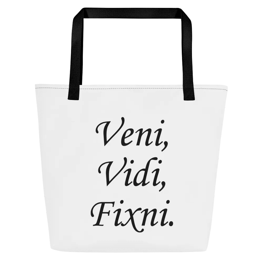 "I came, I saw, I crafted" - Trappers Lodge Shopping Tote product image (1)