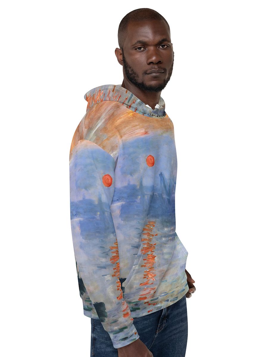 Sunrise All-Over Print Recycled Unisex Hoodie product image (10)