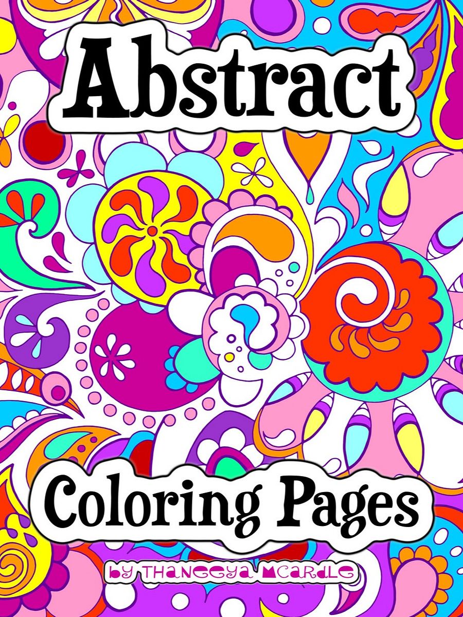 Abstract Coloring Pages product image (1)