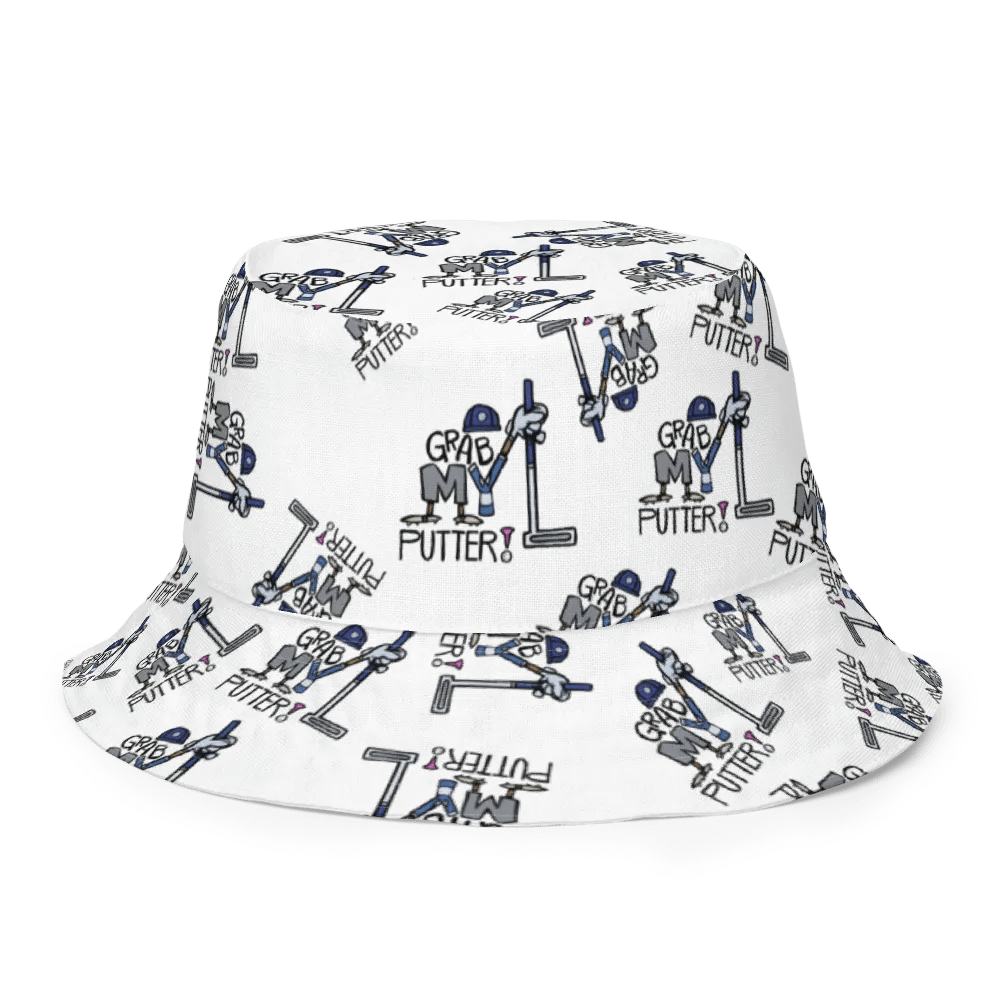 Grab My Putter Reversible Bucket Hat: Large Logo product image (1)