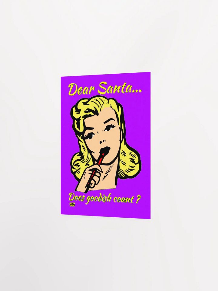 DEAR SANTA, DOES GOODISH COUNT? product image (6)