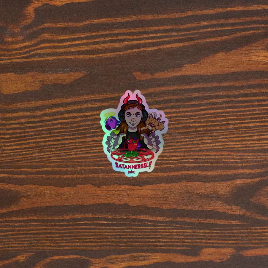 Satanic Rituals Ensemble Holographic Sticker product image (3)