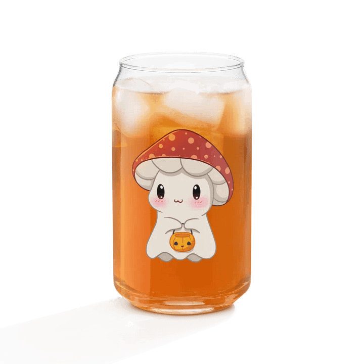Mushie Ghost Can-Shaped Glass product image (2)