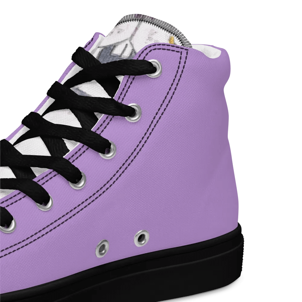 Laughing rat High top canvas shoes (womens) product image (10)