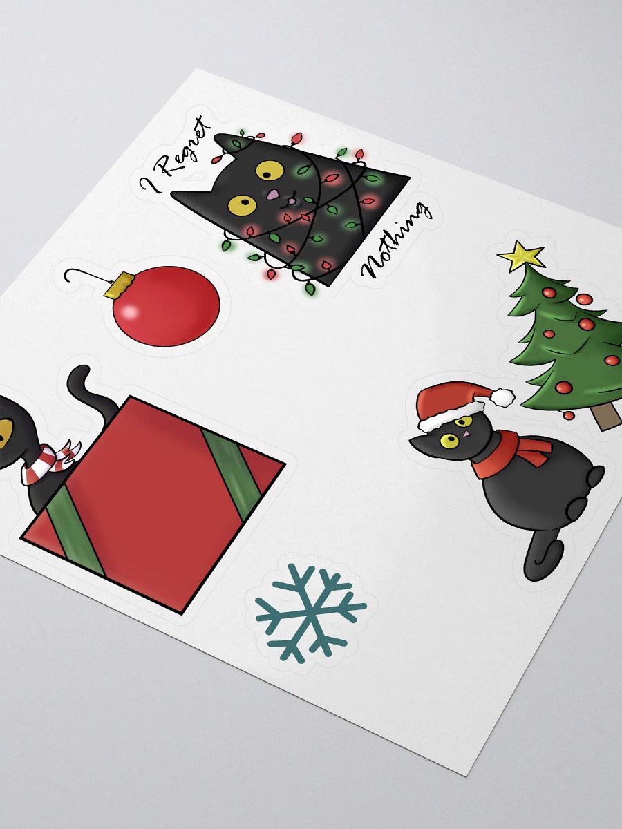 Christmas Cat Sticker Pack product image (3)
