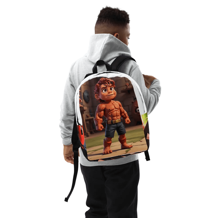 Graphic Cartoon Eloquent 3D Bagpack product image (9)