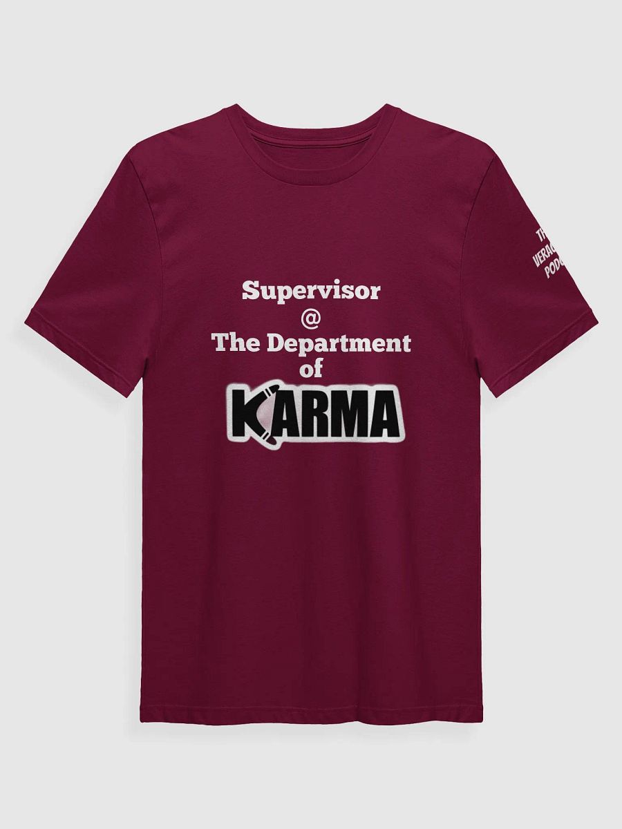 I'm In Charge of Karma Supersoft T-Shirt product image (8)