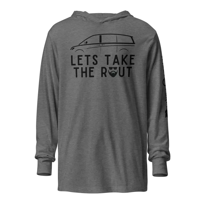 Lets take the Rout- Quotes by Jon Long Sleeve T-Shirt Hoodie product image (1)