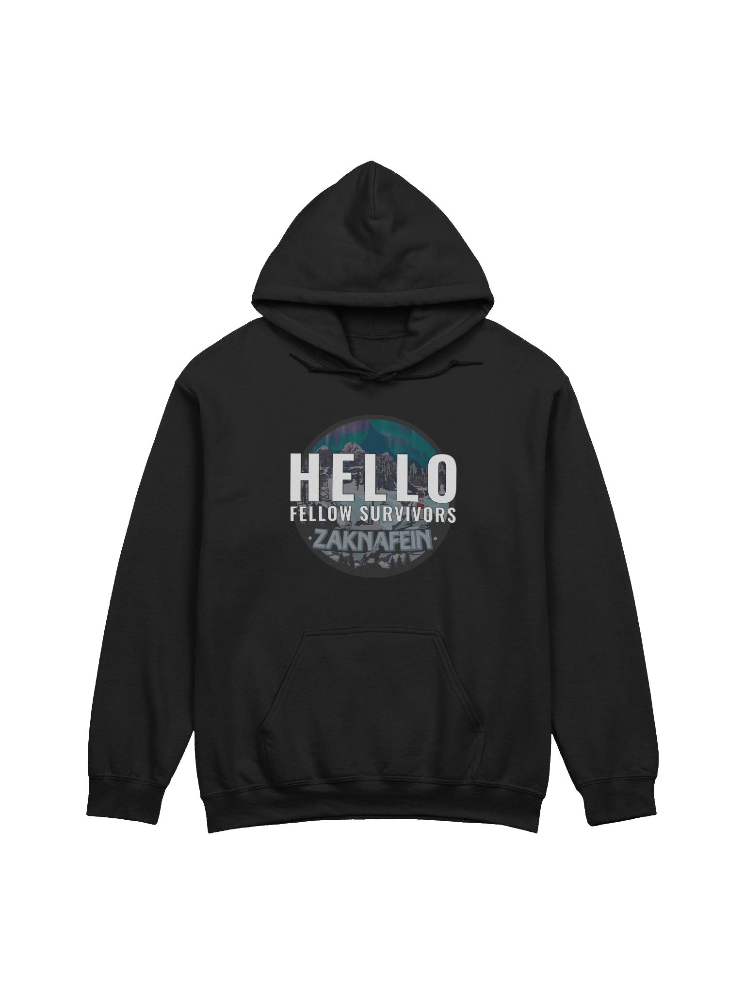 Zaknafein - "Hello Fellow Survivors" Pullover Hoodie product image (3)
